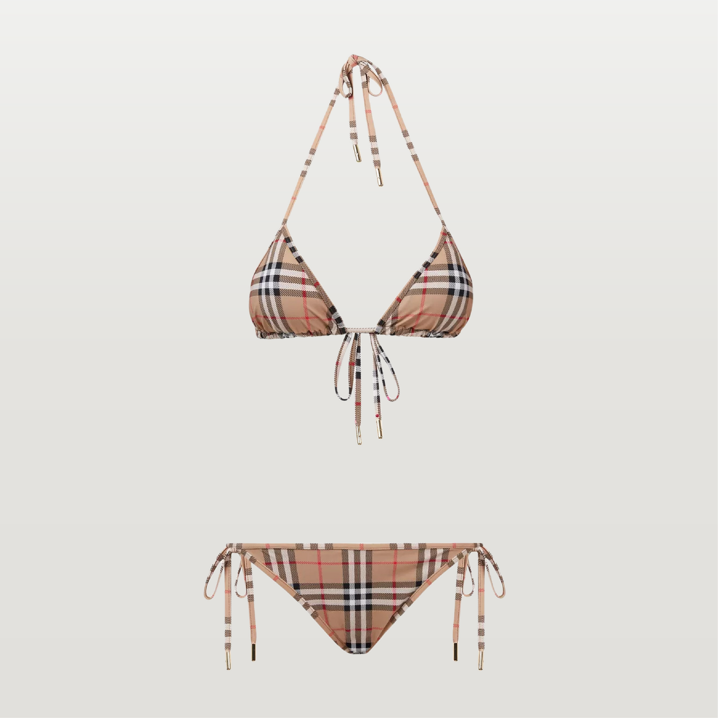 Check Bikini Set