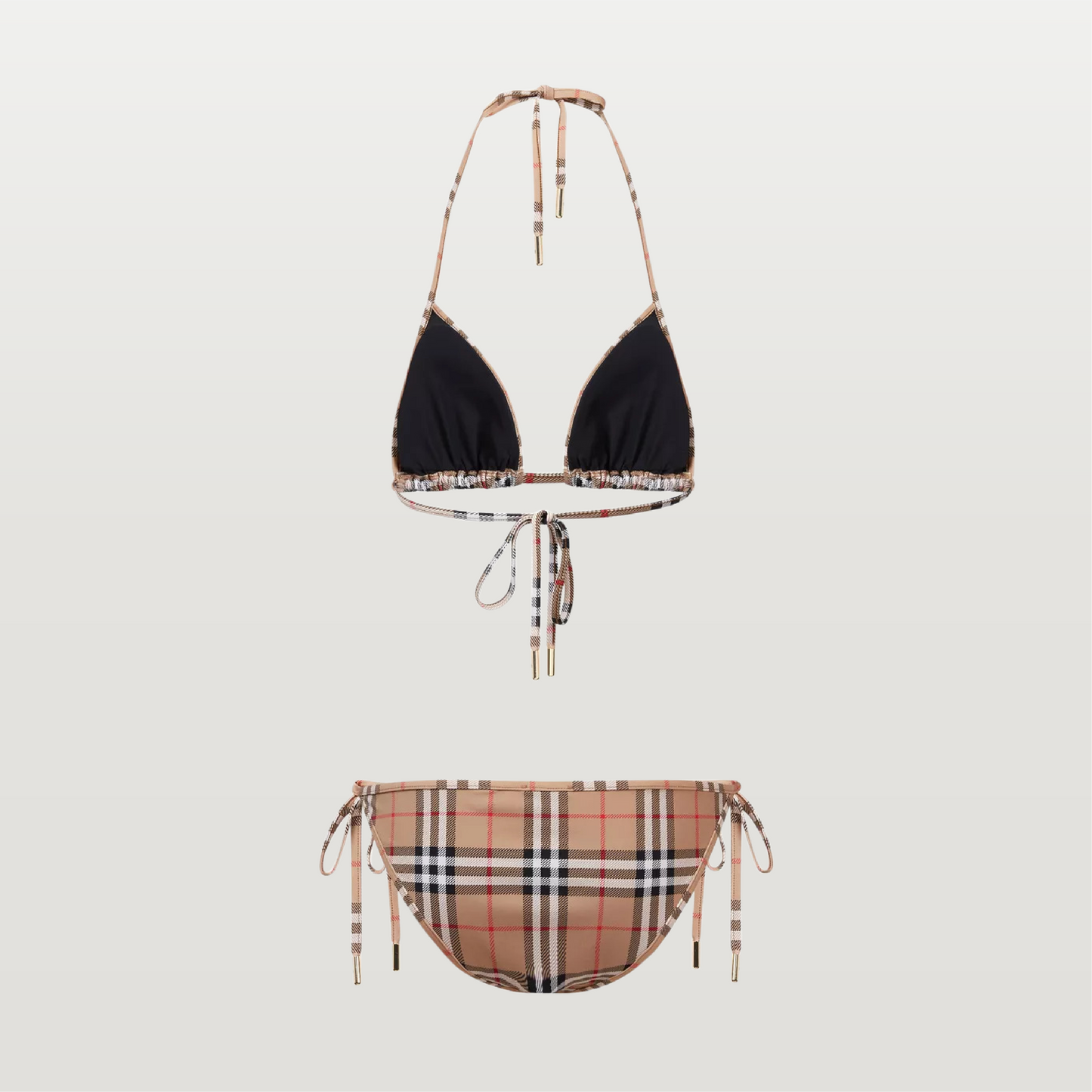 Check Bikini Set
