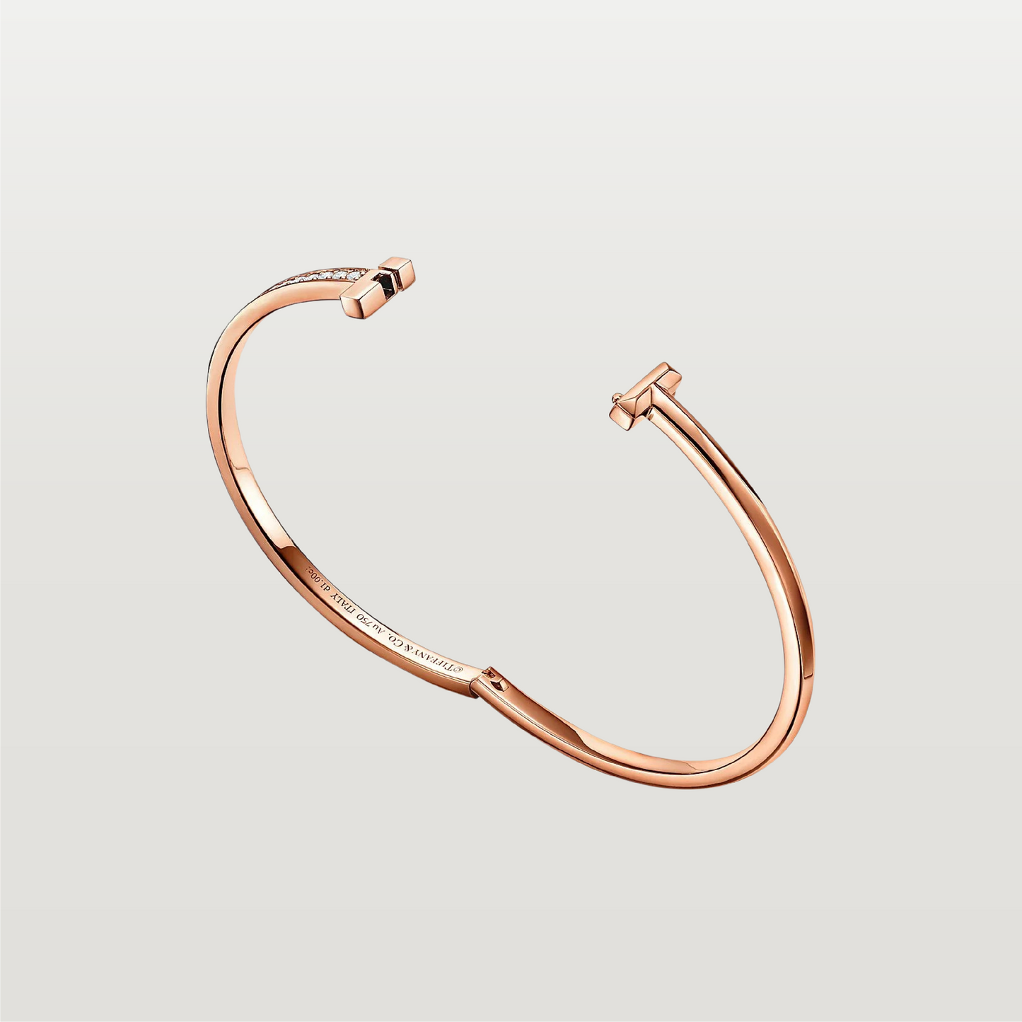 Wire Bracelet With Diamonds