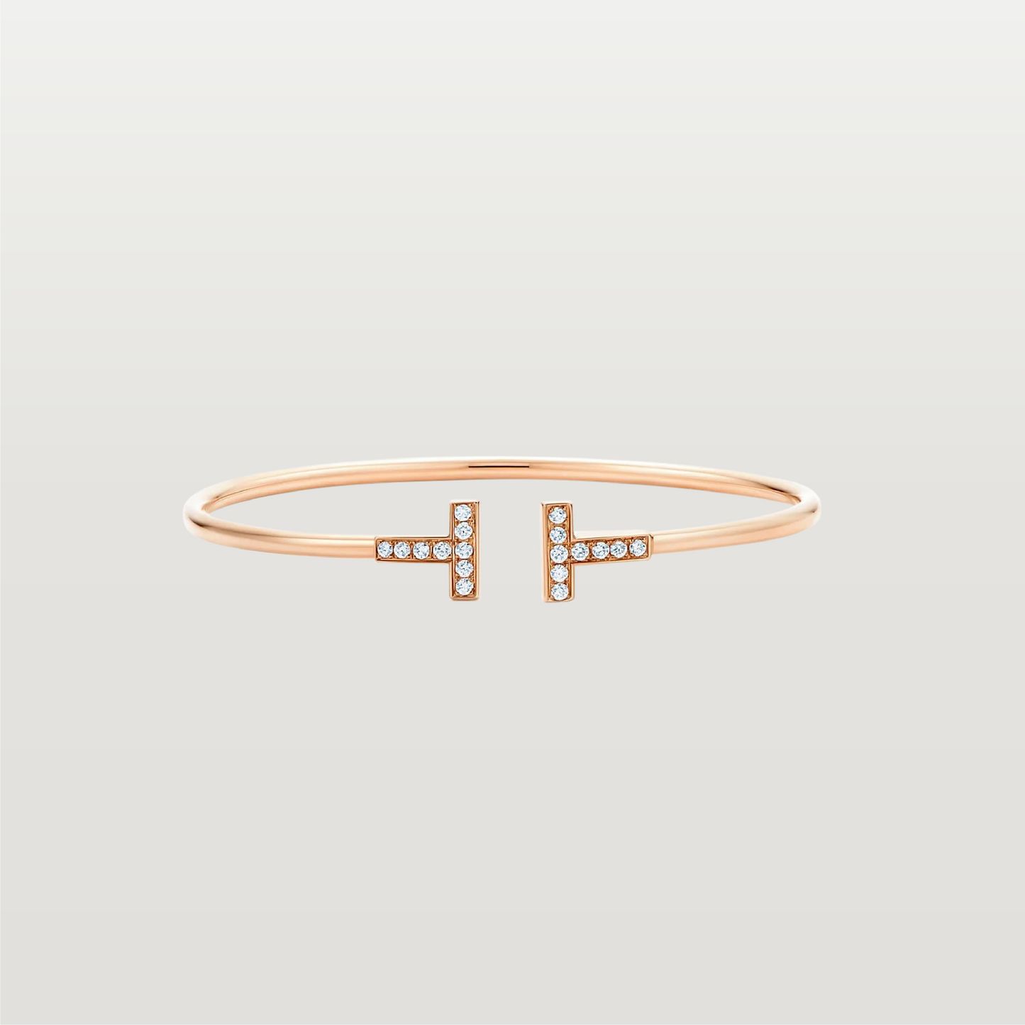 Wire Bracelet With Diamonds