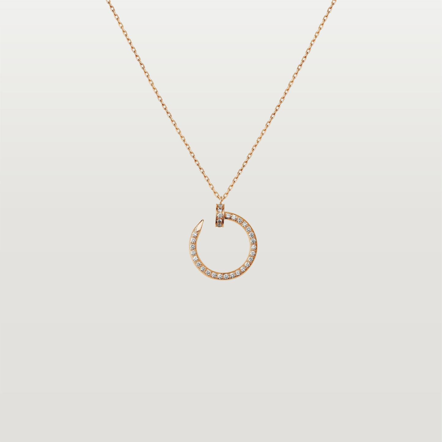 Juste Un Clou Pendant With Diamons