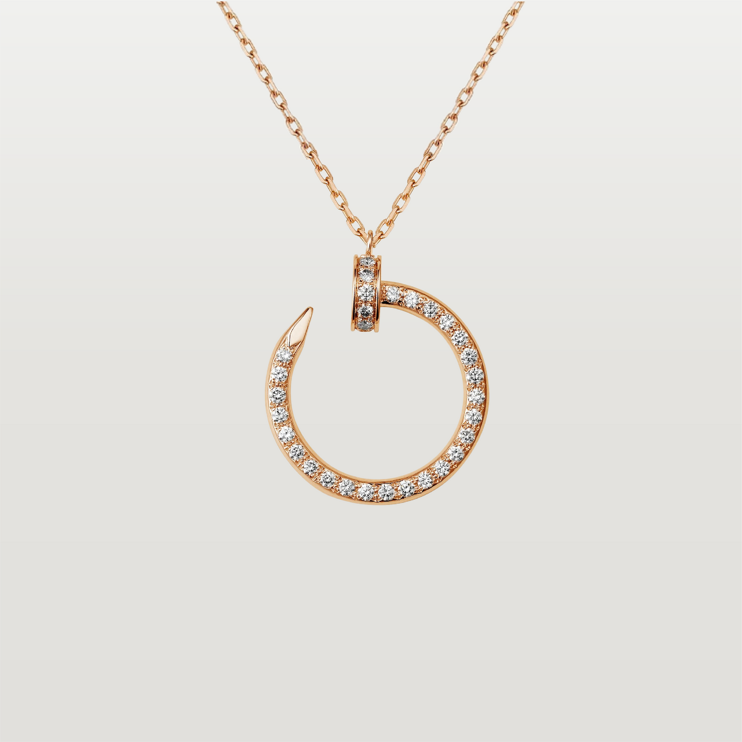 Juste Un Clou Pendant With Diamons