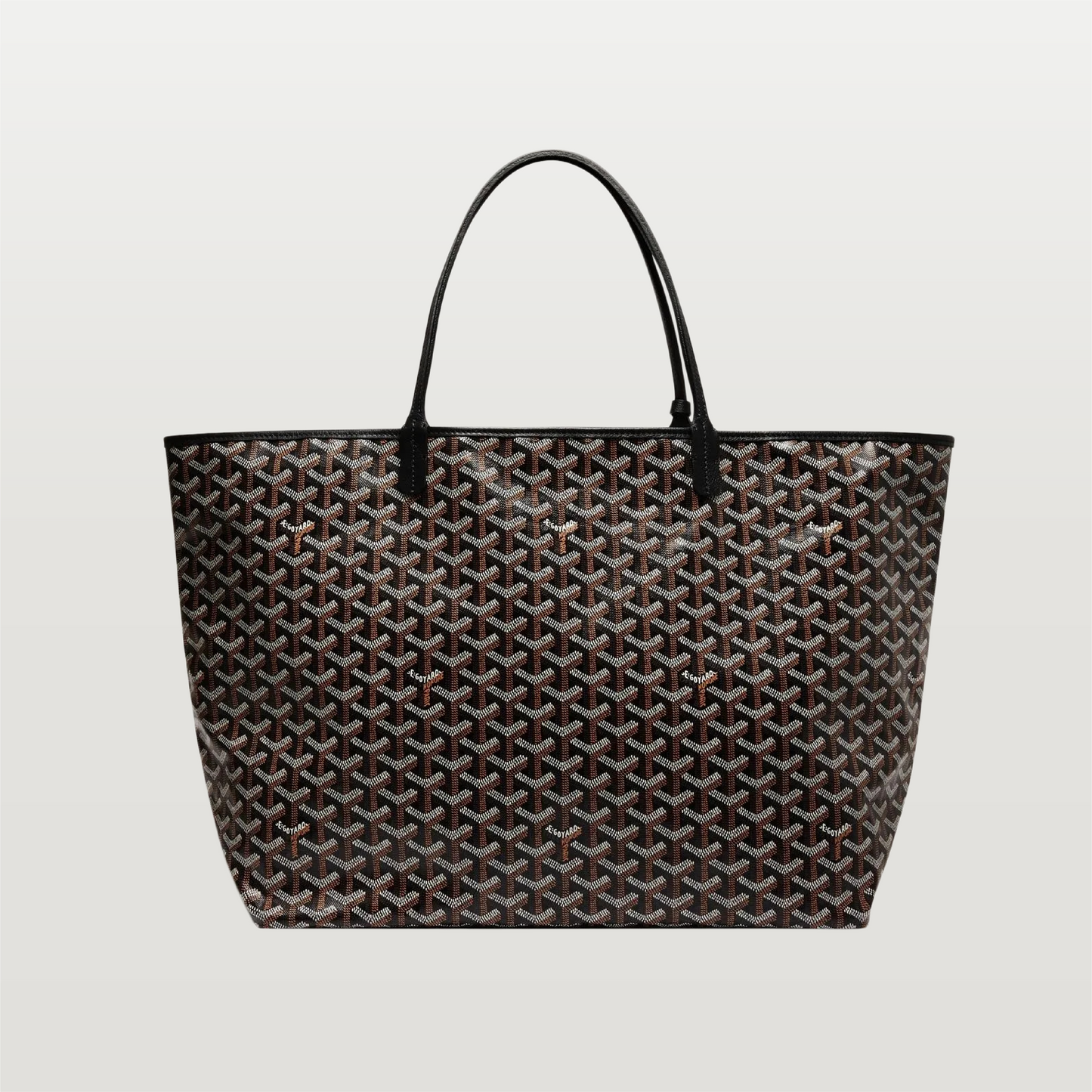 Goyardine Chevroches Calf Saint Louis PM Tote