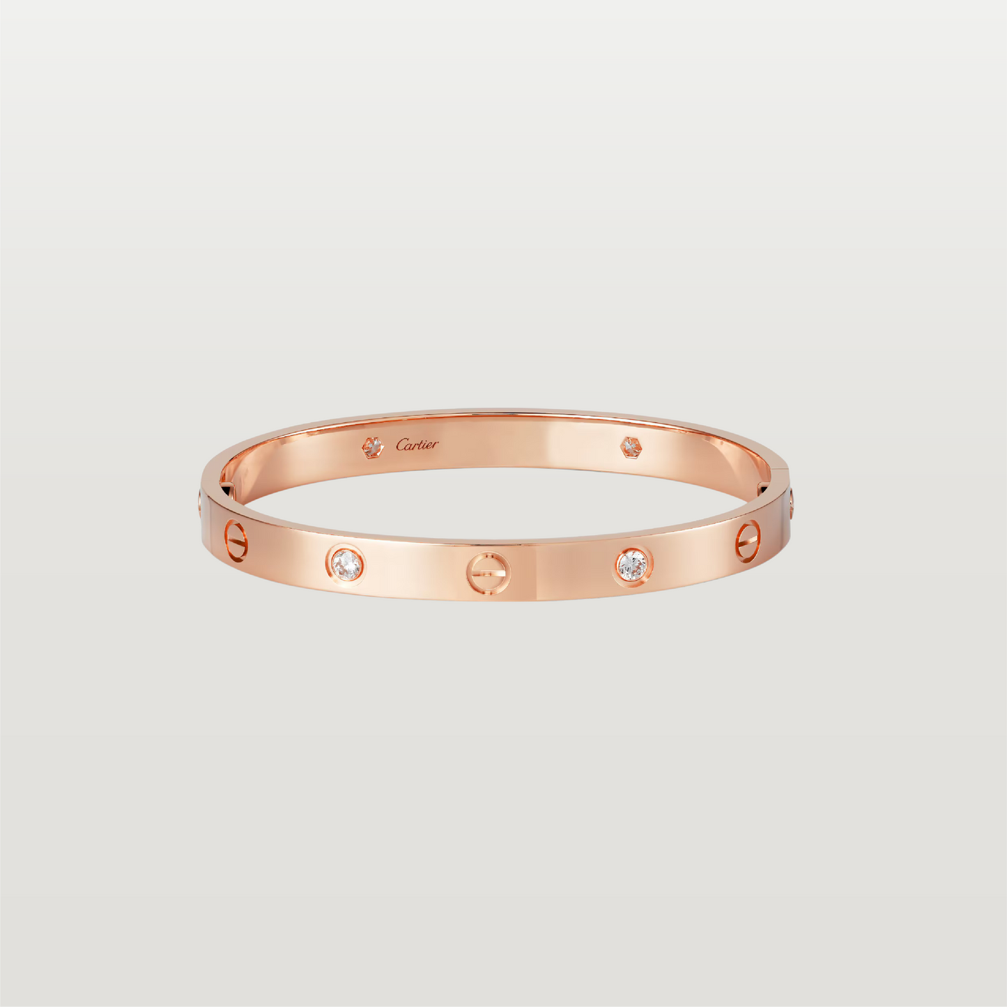 Love Bracelet With Diamonds