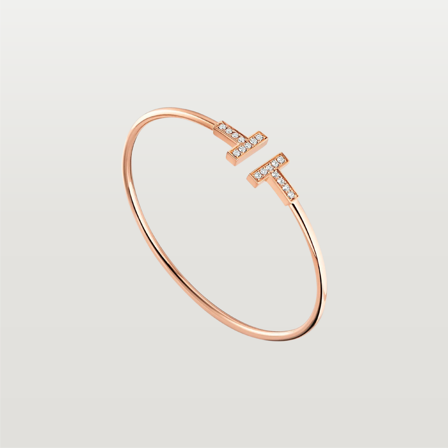 Wire Bracelet With Diamonds