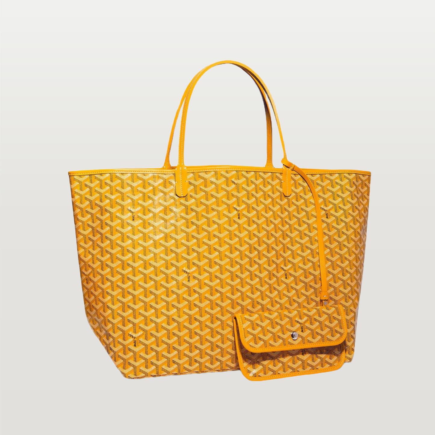 Goyardine Chevroches Calf Saint Louis PM Tote