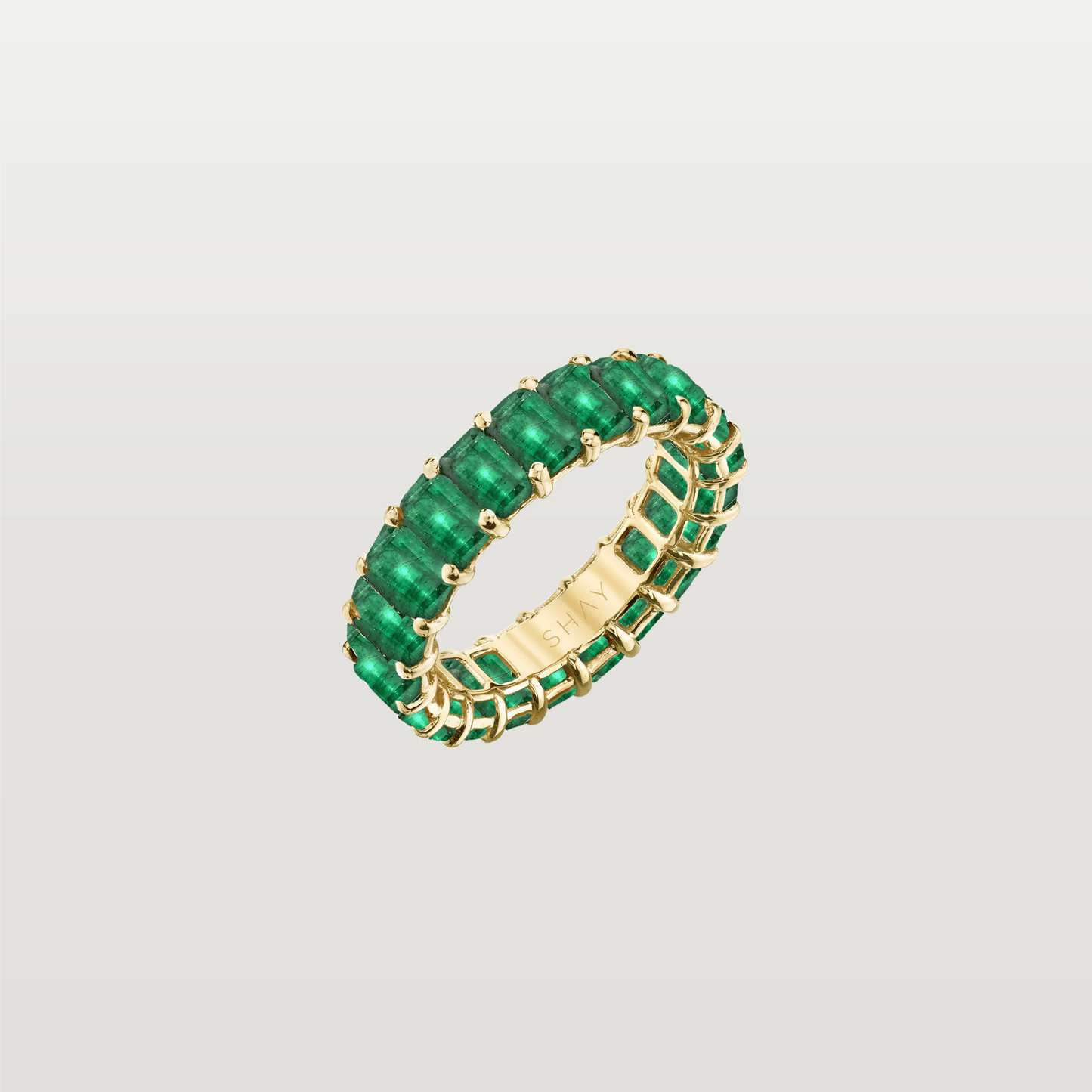 Emerald Eternity Band