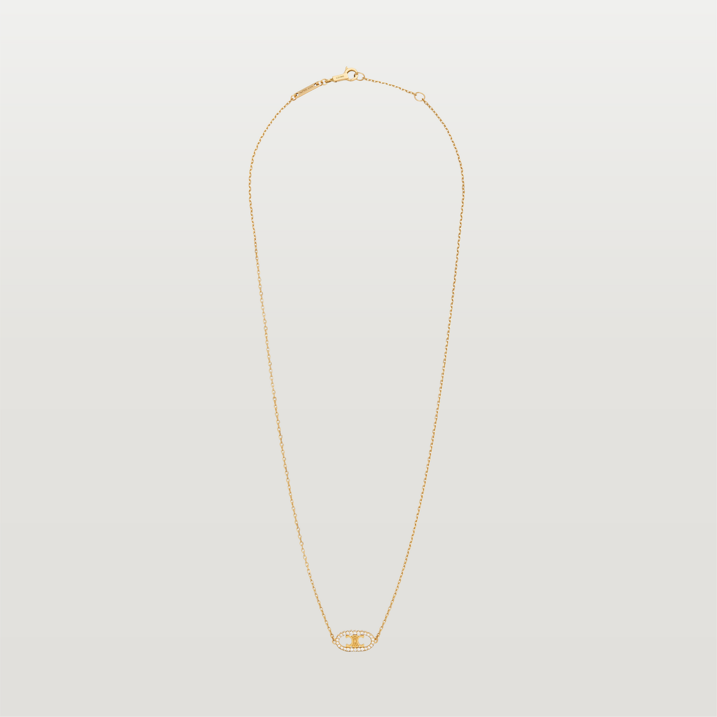 Maillon Triomphe Necklace With Diamonds