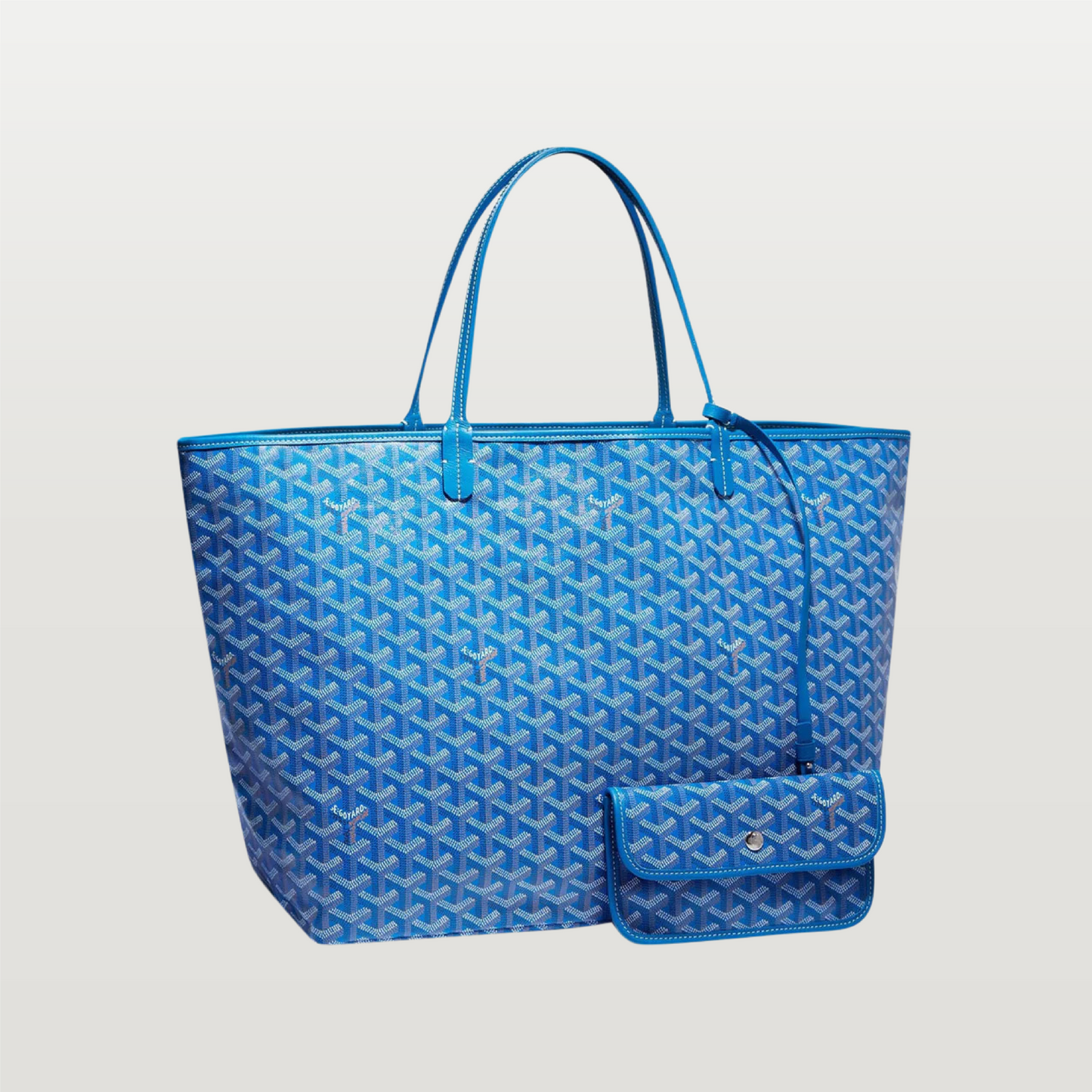 Goyardine Chevroches Calf Saint Louis PM Tote