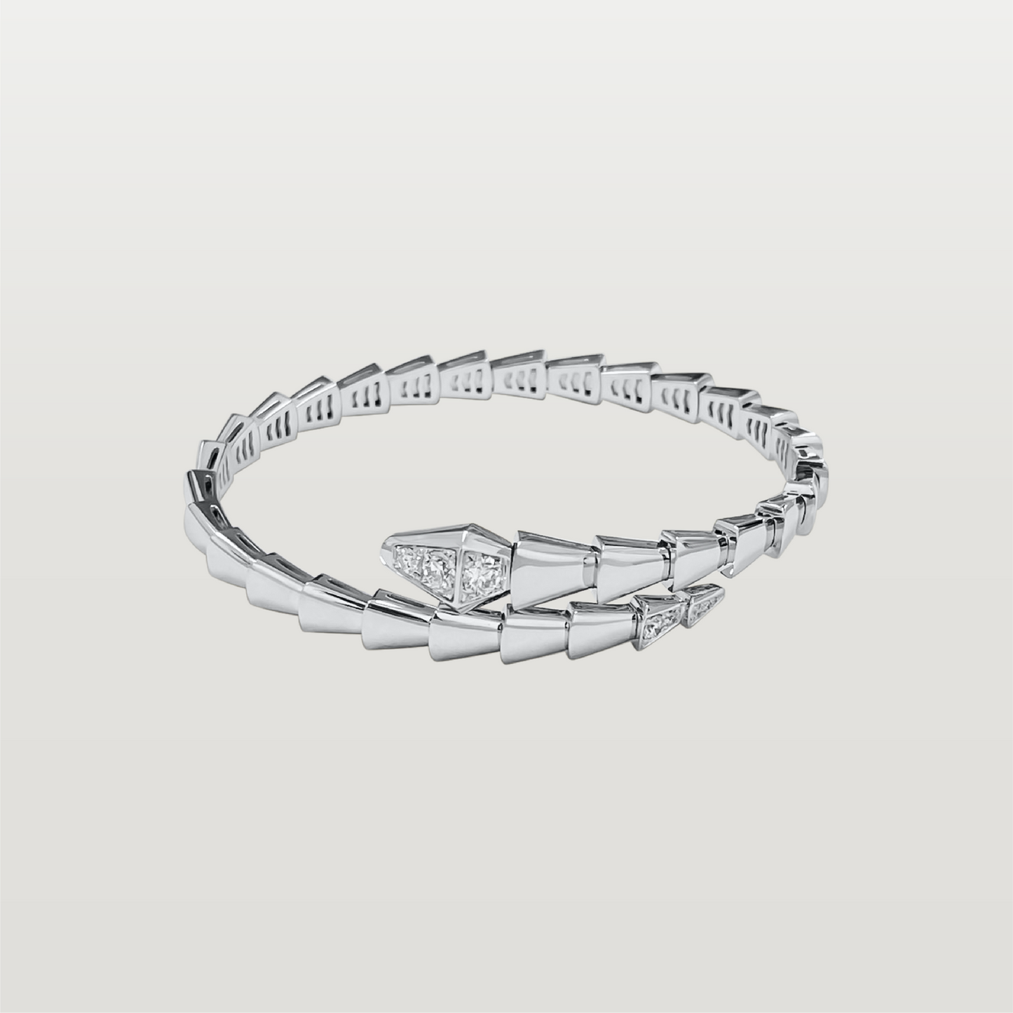 Serpenti Viper Bracelet With Diamonds
