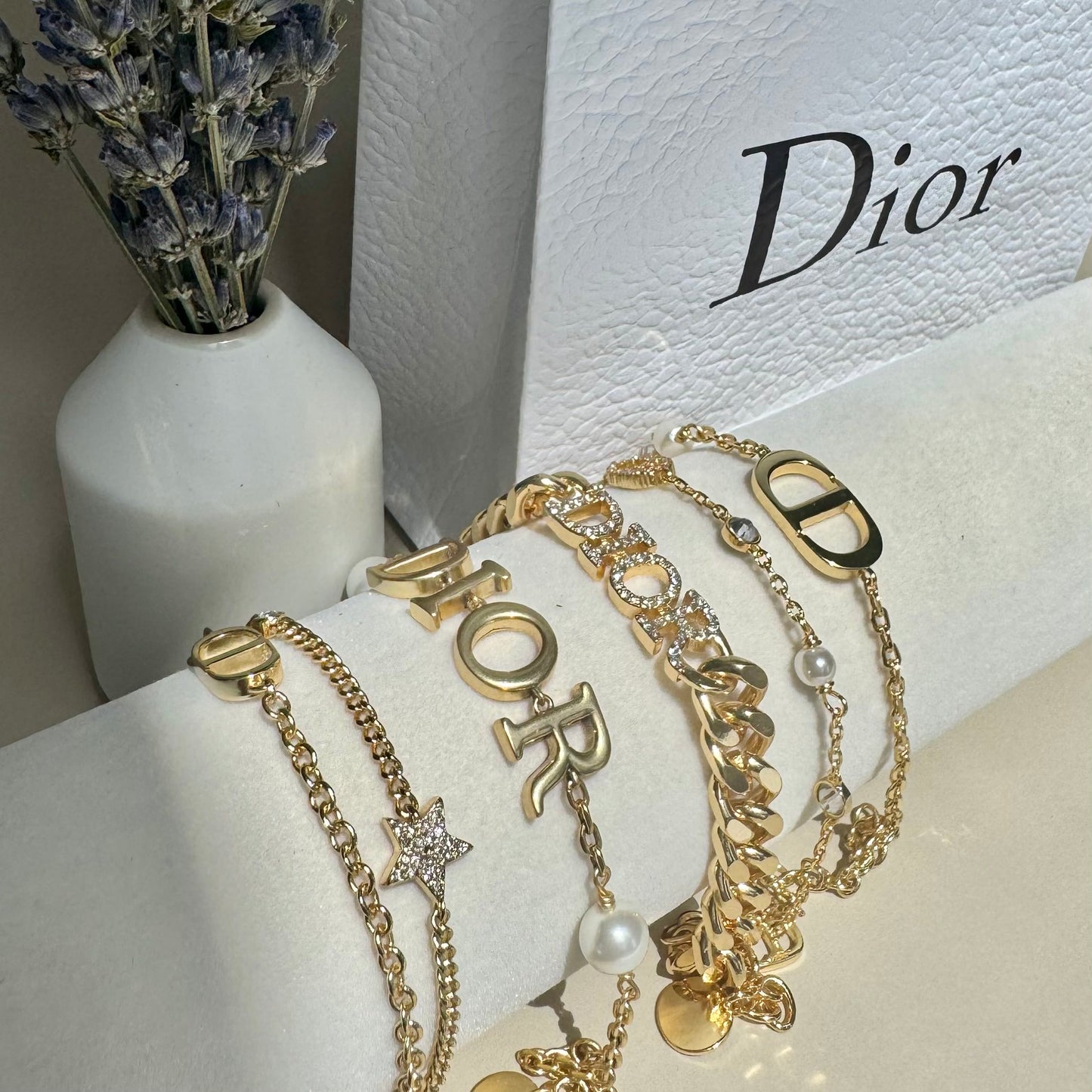 Clair D Lune Bracelet With Pearls