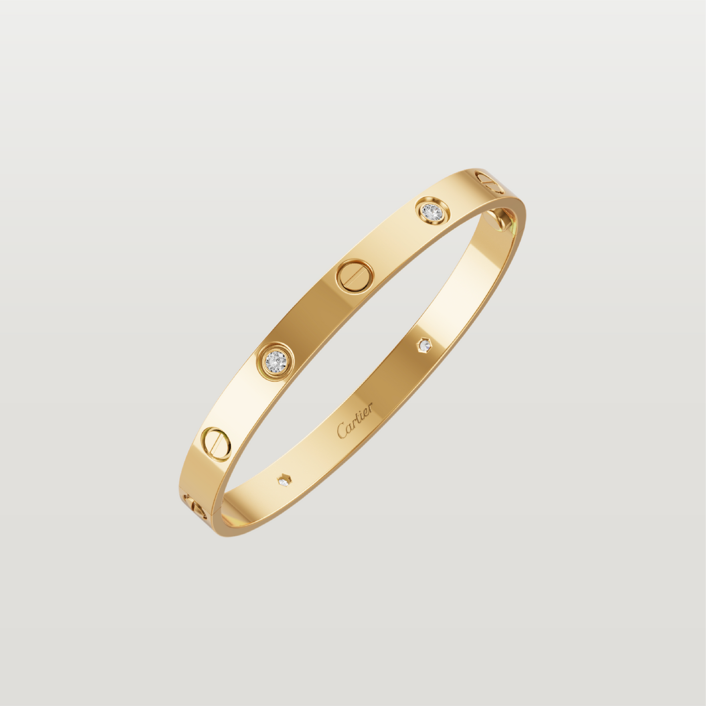 Love Bracelet With Diamonds