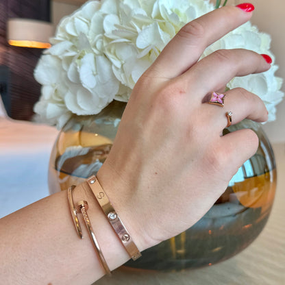 Love Bracelet With Diamonds